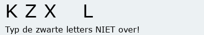 Bevestigingscode