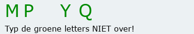 Bevestigingscode