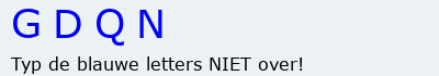 Bevestigingscode
