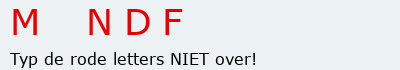 Bevestigingscode