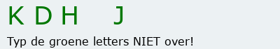 Bevestigingscode