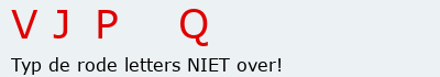 Bevestigingscode