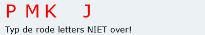 Bevestigingscode