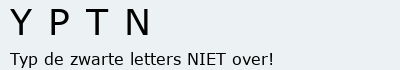 Bevestigingscode