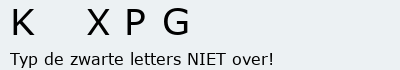 Bevestigingscode