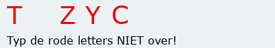 Bevestigingscode