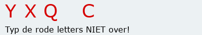 Bevestigingscode