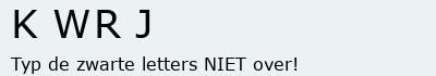 Bevestigingscode