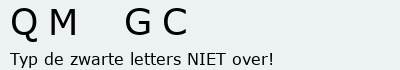 Bevestigingscode