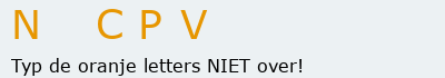 Bevestigingscode