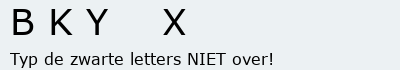 Bevestigingscode