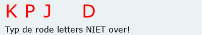 Bevestigingscode