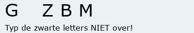 Bevestigingscode