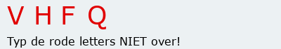 Bevestigingscode