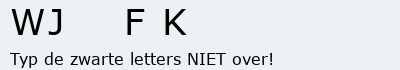 Bevestigingscode