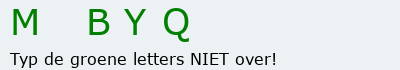 Bevestigingscode