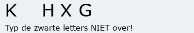 Bevestigingscode