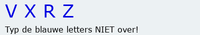 Bevestigingscode