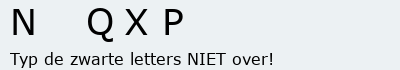 Bevestigingscode