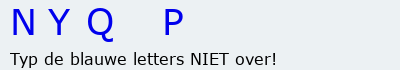 Bevestigingscode