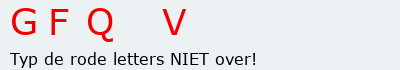 Bevestigingscode