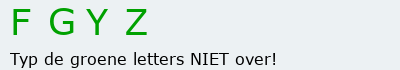 Bevestigingscode