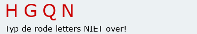 Bevestigingscode
