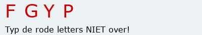 Bevestigingscode