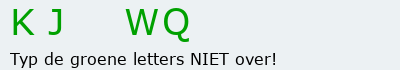 Bevestigingscode