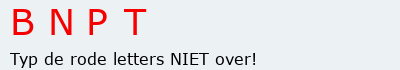 Bevestigingscode