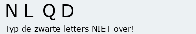 Bevestigingscode