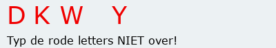 Bevestigingscode