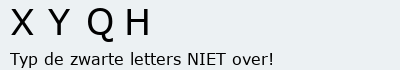 Bevestigingscode