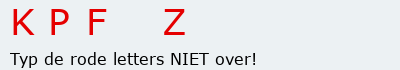 Bevestigingscode