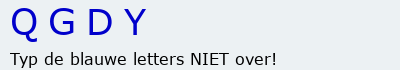 Bevestigingscode