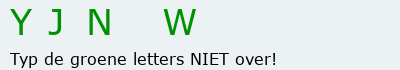 Bevestigingscode