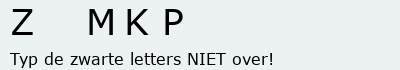 Bevestigingscode