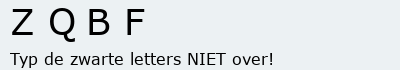 Bevestigingscode