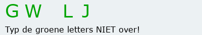 Bevestigingscode