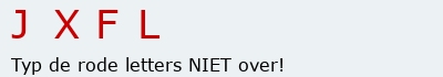 Bevestigingscode