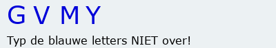 Bevestigingscode