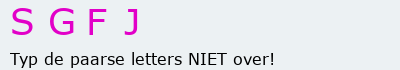 Bevestigingscode