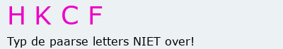 Bevestigingscode