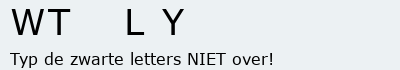 Bevestigingscode