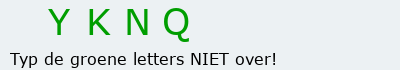 Bevestigingscode