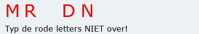 Bevestigingscode