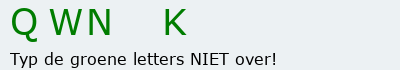 Bevestigingscode