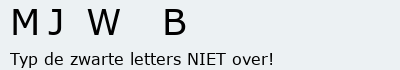 Bevestigingscode