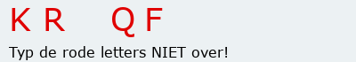 Bevestigingscode