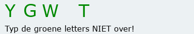 Bevestigingscode